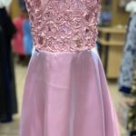 Mályva színű alkalmi ruha