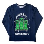 Minecraft hosszú ujjú pamut felső