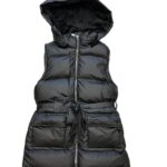 Lányka belül szőrös hosszított pufi mellény