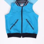 Kisfiú pamut mellény kék színben