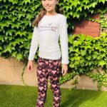 Szivecske mintás együttes legging + felső