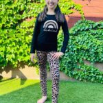 Loepárd mintás együttes legging + felső