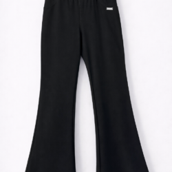 Trapéz szárú kislány pamut nadrág