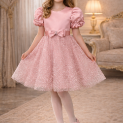 Mályva színű alkalmi ruha