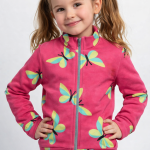 Killy pillangó mintás cipzáras pulóver