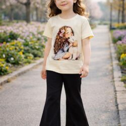 Killy-kislány mintás póló