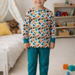 Linini-fiú pizsama dinó mintával