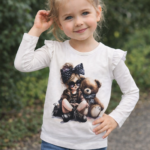 Killy-lány pamut felső