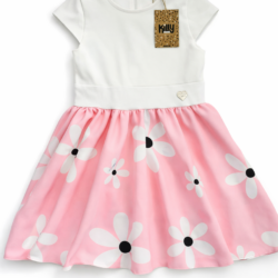 Killy-virágmintás alkalmi ruha