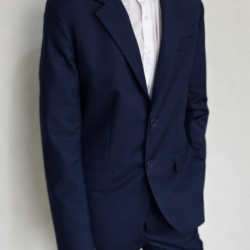 Fiú öltöny sötétkék színben