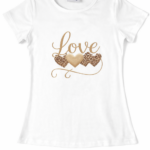 Killy-szívmintás nagylány póló