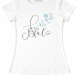 Killy-virágmintás nagylány póló