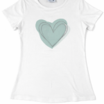 Killy-szívmintás nagylány póló