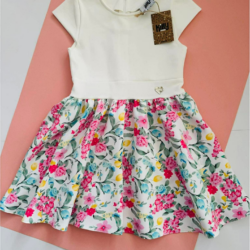 Killy-virágmintás alkalmi ruha