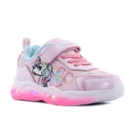 Wink-unikornis rózsaszín LED fényű cipő